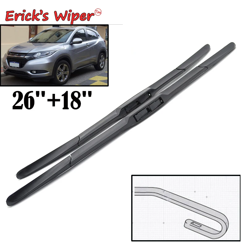 2017 Honda Hrv Wiper Blade Size