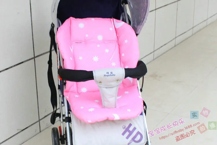 Новая подушка для детской коляски, мягкая детская подушка для коляски, подушка для сиденья, подушка для коляски, хлопок, толстый коврик для стула, Детская Автомобильная коляска для 0-36 месяцев