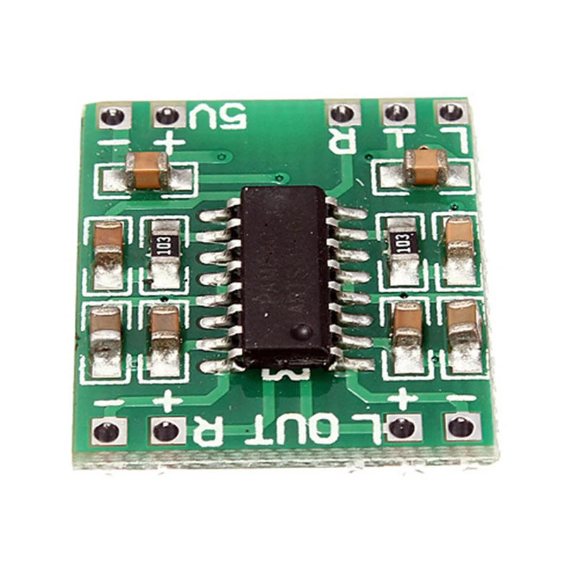 5 шт./лот цифровой усилитель постоянного тока В плата класса D 2*3 Вт USB Power PAM8403 аудио