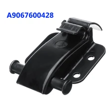 EVGATSAUTO Car Rear Door Check Strap A906760042 Aluminum Auto Rear Door Check Bracket Locator for Merce-des-Benz Sprinter Crafter Black