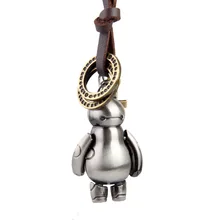 Автомобильный орнамент подвеска Мини мультфильм Baymax металлическая веревка подвесная авто интерьер зеркало заднего вида украшение аксессуар подарки для детей