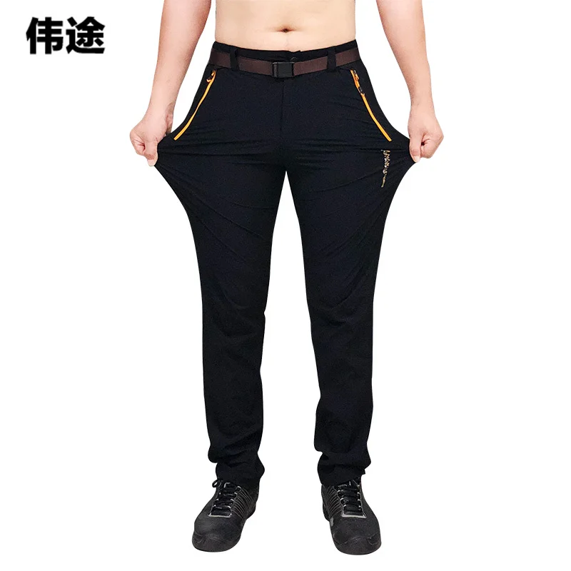 WEITU hombres Softshell deportes al aire libre respirable de secado rápido pantalones impermeables pantalones de Trekking senderismo Camping escalada masculina 6XL WEITU hombres Softshell deportes al aire libre respirable de secado rápido pantalones impermeables pantalones de Trekking senderismo Camping escalada masculina 6XL