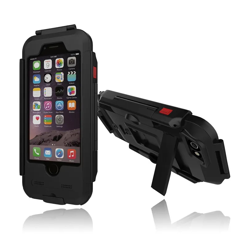 Waterproof Bicycle Bike Phone Case Holder Handlebar Clip Stand Mount Bracket Support for iPhone 6 6S Moto GPS Navigation Holder  (1)