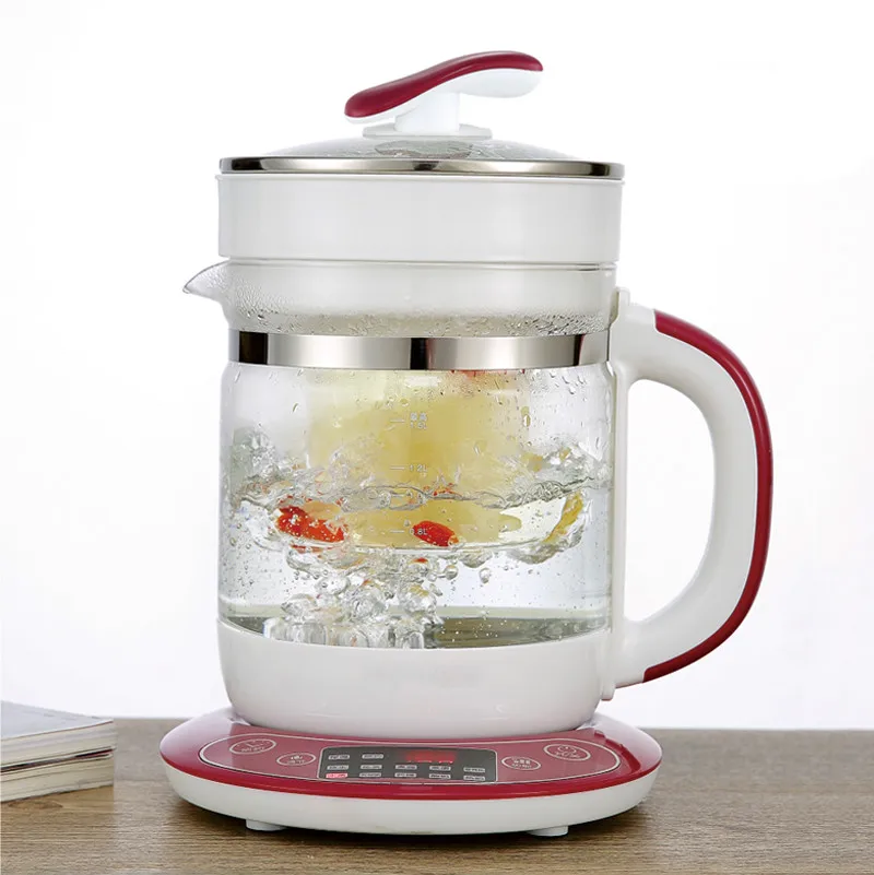 Electric kettle Raise pot bird's nest with full automatic multi-purpose glass stews and electric cooking Overheat Protection Electric kettle Raise pot bird's nest with full automatic multi-purpose glass stews and electric cooking Overheat Protection