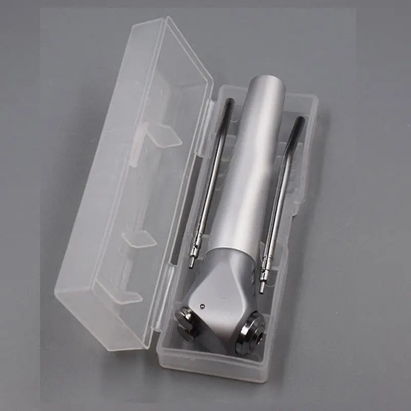 

2 Pcs Dental 3 Way Air Water Spray Triple Syringe Handpiece w/ 2 Nozzles Tips Tubes
