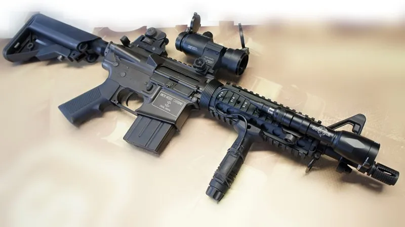 Rifle de Caça Evolução Noite Airsoft Arma Leve M600p Levou Luz Olheiro Softairô Linterna Lanterna Tática Ne04027 3 Evolução noite Airsoft Arma Leve M600P LEVOU
