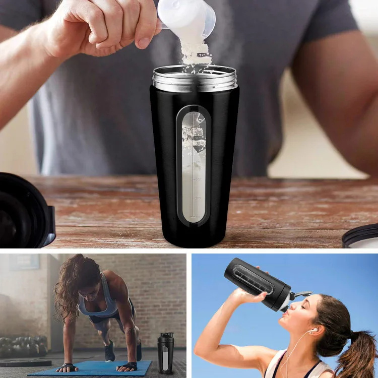 shaker bottle black use