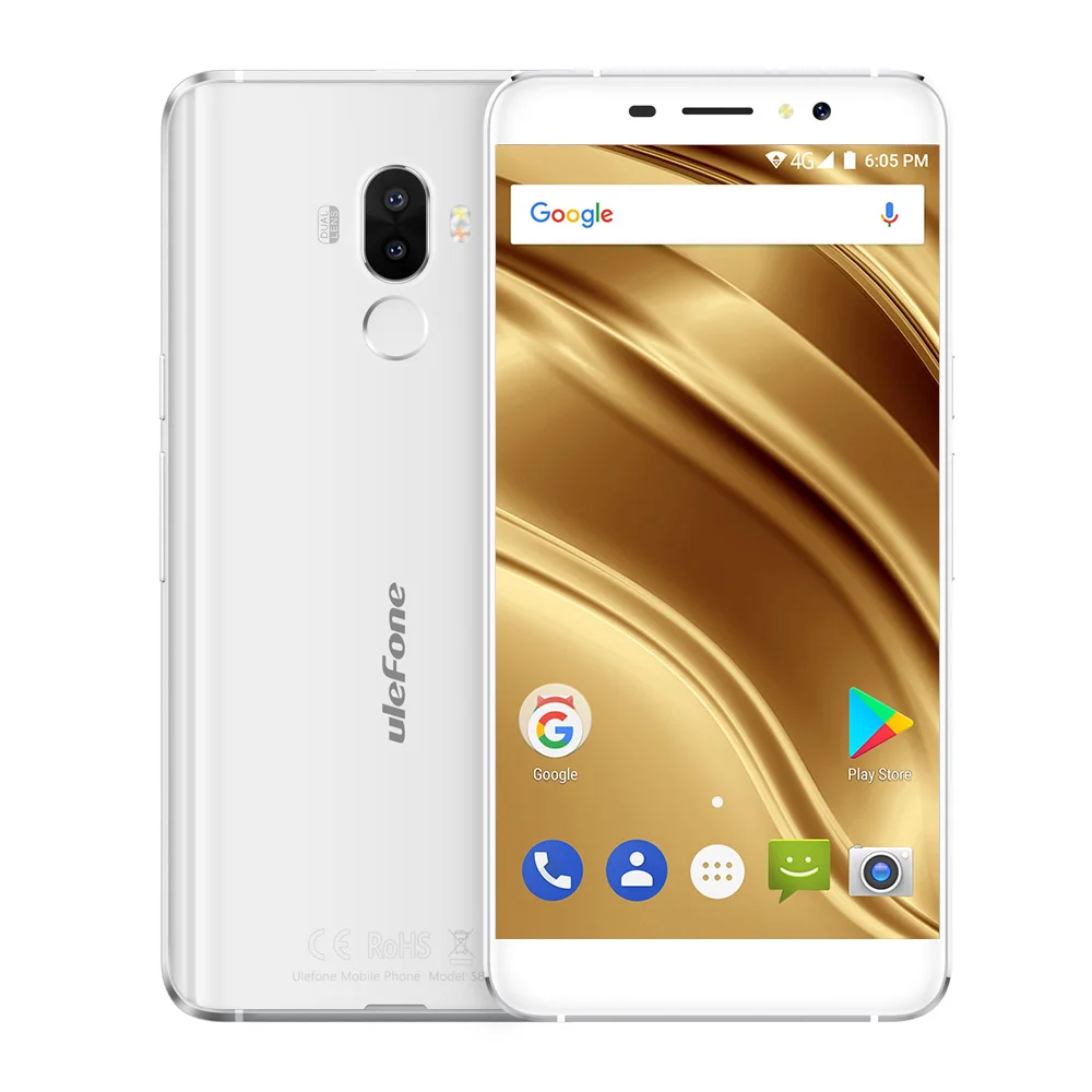 Ulefone S8 Pro 5 3 дюймов Android 7 0 4G мобильный телефон MT6737 четыре ядра 13 МП + 2 Гб ram 16 ГБ rom 3000