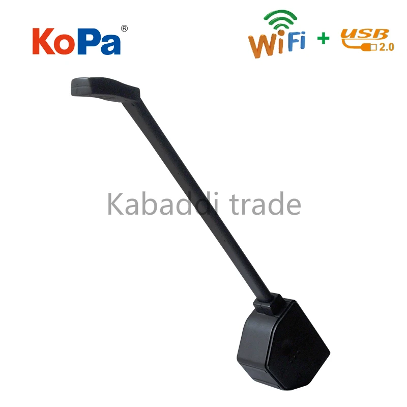 

LED Illuminated 5MP CMOS Video Document Scanner Wifi Autofocus OCR Photograph Scanner Logistics School Office Bank Tool