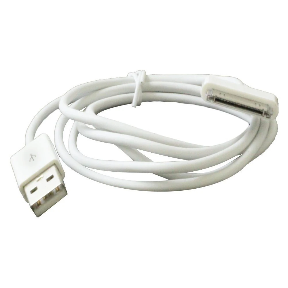 Зарядный кабель Ascromy Usb для iphone 4 4s ipod nano ipad 2 3 s 30 pin 1 м usb зарядки|Кабели передачи