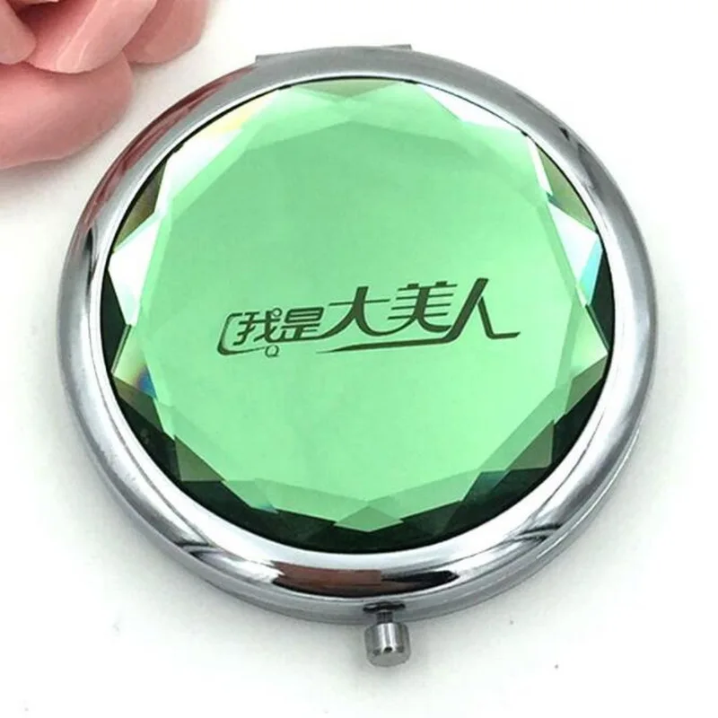 

FREE SHIPPING+Factory Directly Selling Gemstone Compact Mirrors Bridal Shower Favors and Gift+100pcs/lot