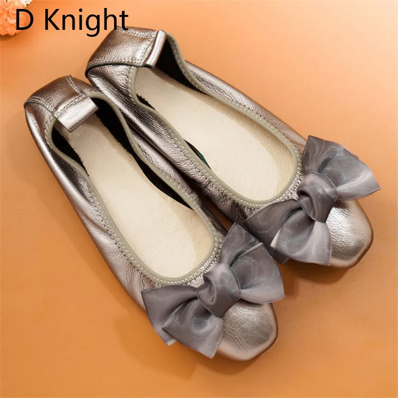 Pewter Grey Bow