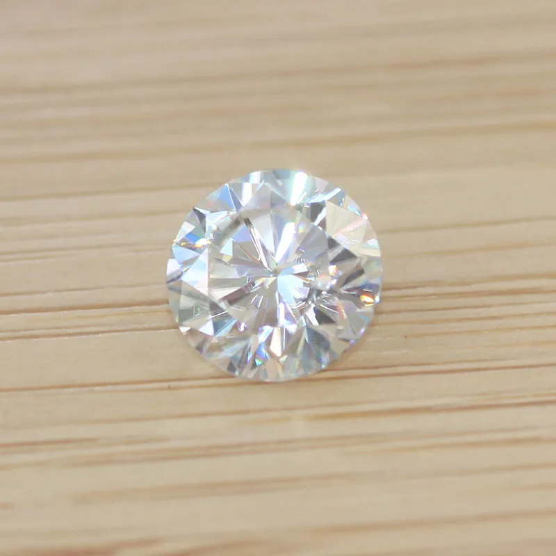 

Wholesale 0.5 Carat ct No Less Than G/H VVS2 High Quality Test Positive Lab Grown Loose Moissanite Gemstone Free Shipping