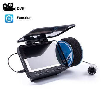 

15M Cable 4.3"LCD Monitor IR Fish Finder Detector Underwater Fishing Camera Night Vision Waterproof On Rod Portable
