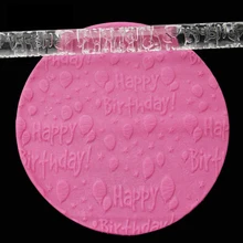 Прозрачная тисненый акриловый скалка для теста Торт Помадка Кондитерские украшения кондитерские формы