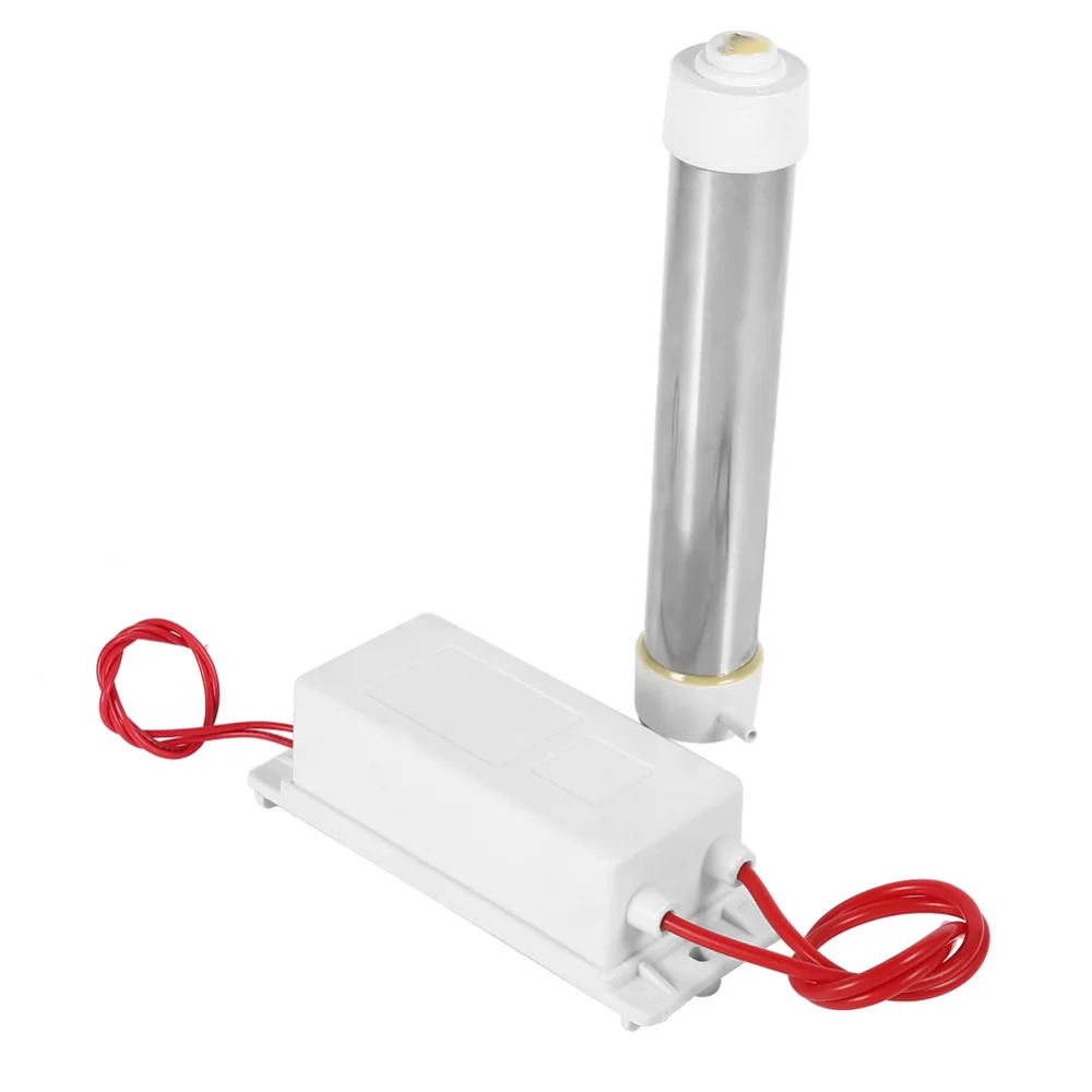 

220V White Quartz Tube Ozone Generator For Water Air Purifier Sterilizer Cleaner