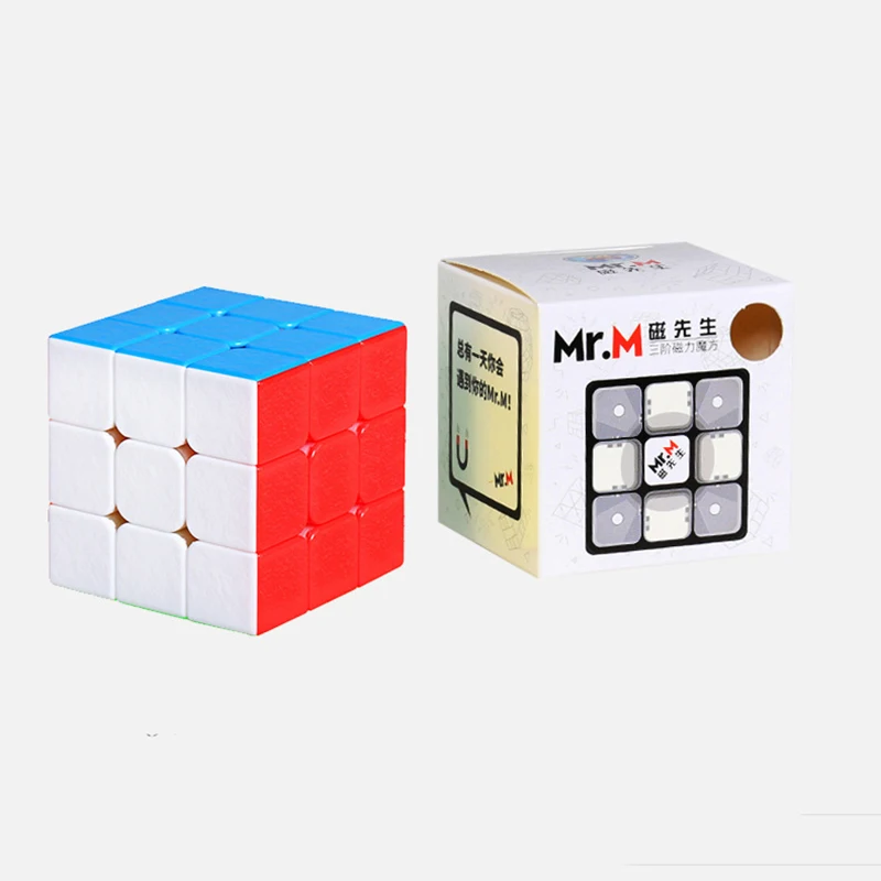 5 см 3x3x3 г н. М Магнитный Magic Cube гладкая Non Стикеры мастер версия Скорость