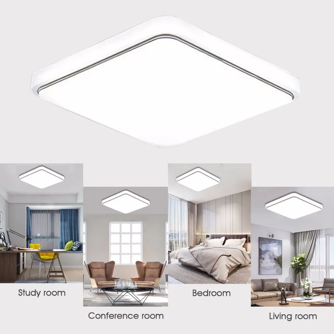 30*30cm  Holmark 24W LED Square Ceiling Down Light 1000LM Flush Mount Home Fixture Lamp