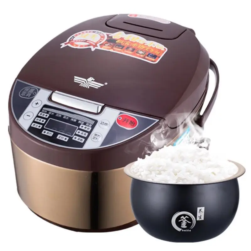 

3-5L Electric Rice Cooker Timing Reservation Food Heating Pressure Cooking Steamer 2-7 person Micro Pressure Rice Cook machine