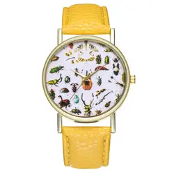 Moda Mujer 2019 женские часы модные повседневные кожаный ремешок аналог кварцевые круглые часы женские часы Bayan Kol Saati наручные часы