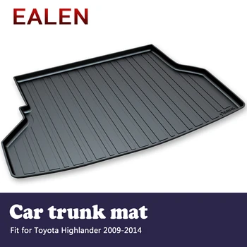 

EALEN For Toyota Highlander 2009 2010 2011 2012 2013 2014 Boot Liner Anti-slip mat Accessories 1Set Car Cargo rear trunk mat
