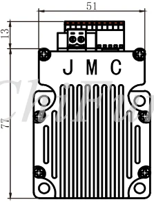 JMC 1 шт. iHSV57-30-18-36-21 интегрированный Серводвигатель V604 версия 180 Вт 3000 об/мин NEMA23 0,57 нм 24~ 50 В постоянного тока