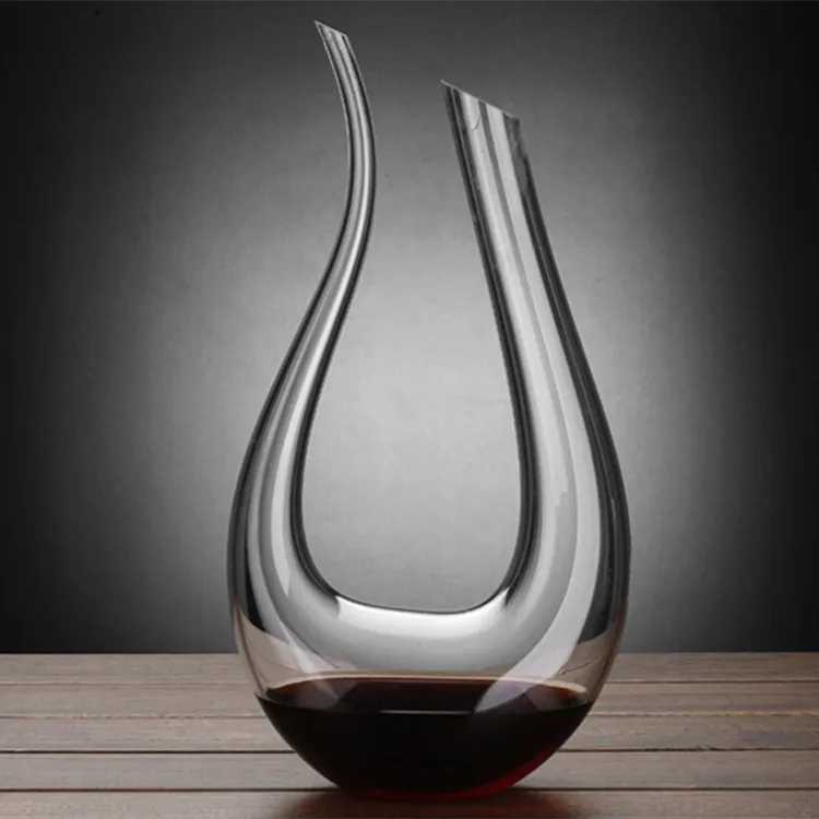 Handmade Crystal Red Wine Pourer Glass Decanter Brandy Decant Set Jug Bar Champagne Water Bottle Drinking