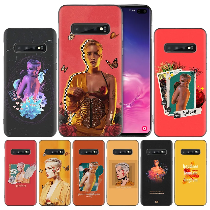 

Halsey Hopeless Silicone Case Cover for Samsung Galaxy A50 A70 A40 A30 A20 A20e A10 A9 A8 A7 A6 Plus 2018 M30 M20 M10 Note 8 9