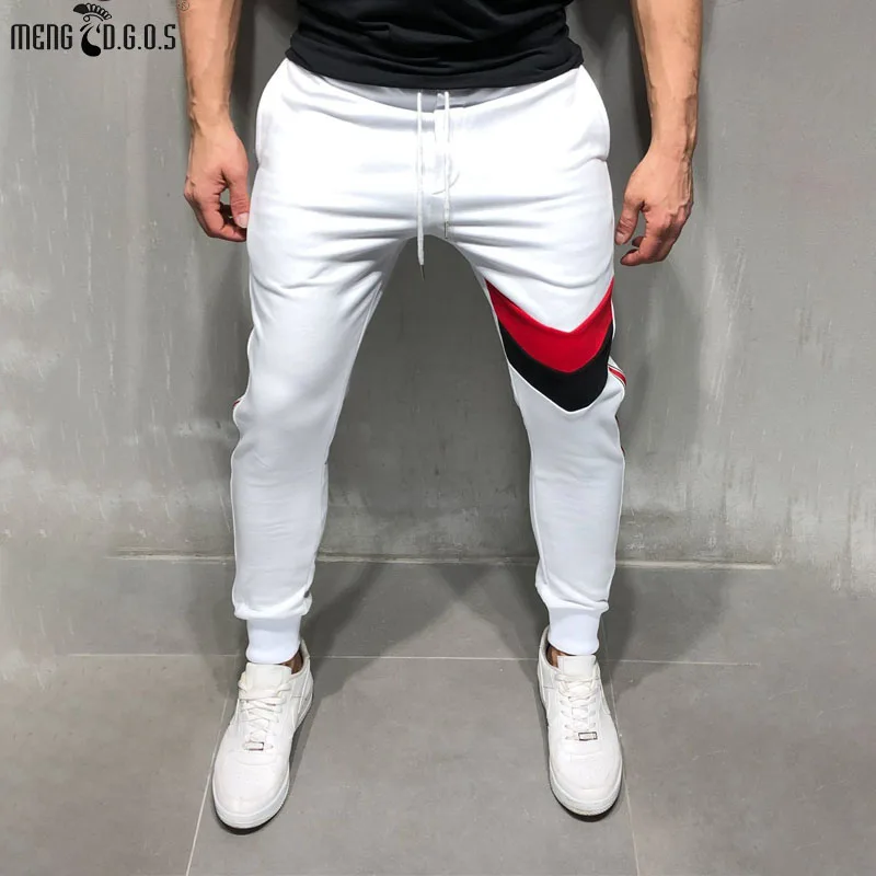 Модные для мужчин спортивные штаны новинка 2019 года jogger Мужчин's брюки для девочек повседневное Мужчин's Фитнес Спортивная одежда