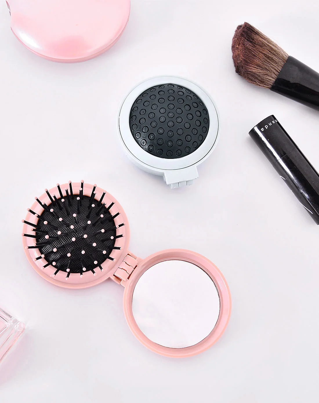 Luxury Massage Hairdressing Princess With Hair Tt Portable Fund Comb Bring Mirrorin Massage