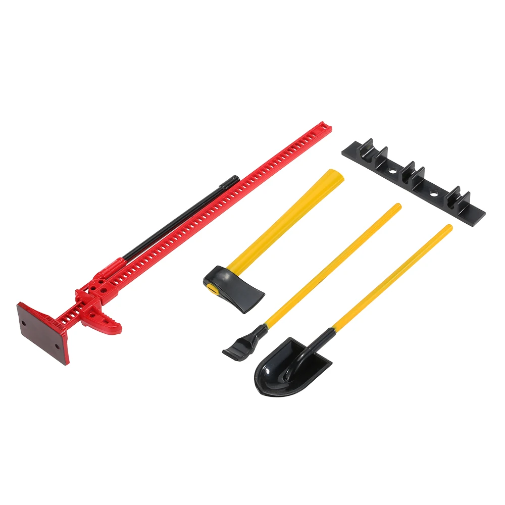

4Pcs AUSTAR 10008A RC Decoration Tools Set Kit RC Accessories for 1:10 RC Rock Crawler Parts