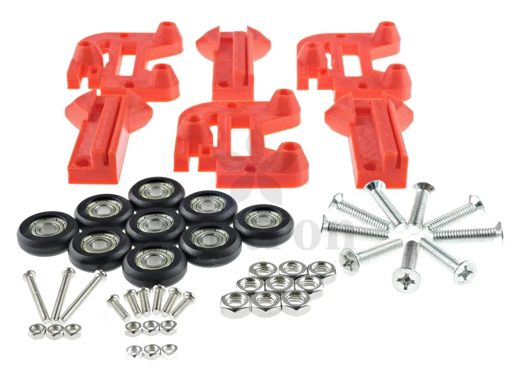 

[SINTRON] Rostock Delta Kossel Mini Prime Line Roller Carriage Wheel + 696ZZ Bearing, linear rail MGN12,Free Shipping