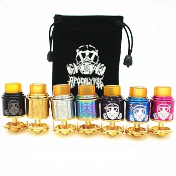 Top Quality Apocalypse Gen 2 RDTA Atomizer E Cigarette 24mm Vape RTA RDA Tank Vaporizer for Mechanical Box Mod E Cigs Pen Kit electronic cigarette kit vape box mod e cigarette vaporizer smok alien skyhook rdta kit 220w mechanical mod rdta diy tank s020
