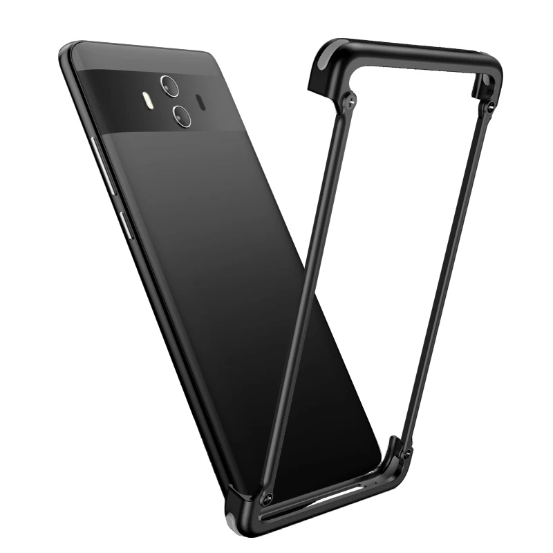 

PADCOVER Original Luxury Airbag Metal Case for Huawei Mate 10 Case Personality Slim Shell for mate10 Pro lite Metal Bumper Cover
