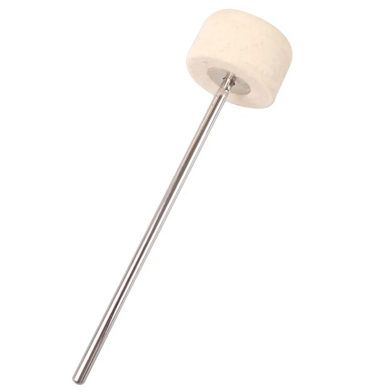 Bass Kick Drum Hammer Beater Felt Pedal Beats for Percussion Drummer