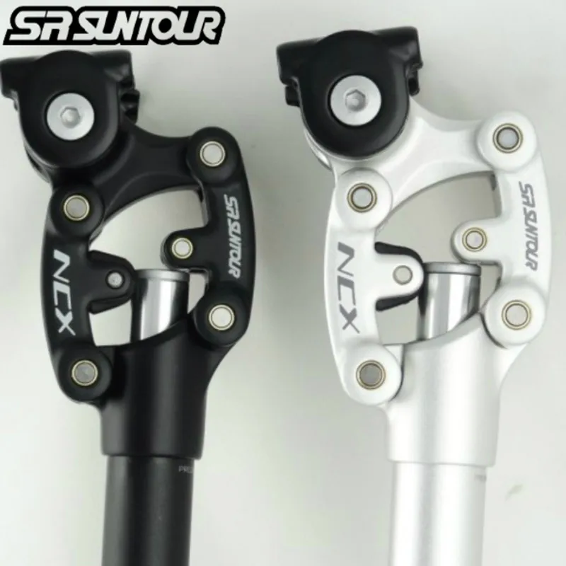 Billig MTB Bike fahrrad Suntour NCX Dämpfung Suspension schock Sattelstütze Sattelstützen 27,2 28,6 30,0 30,4 30,8 31,6*350mm Sitz post