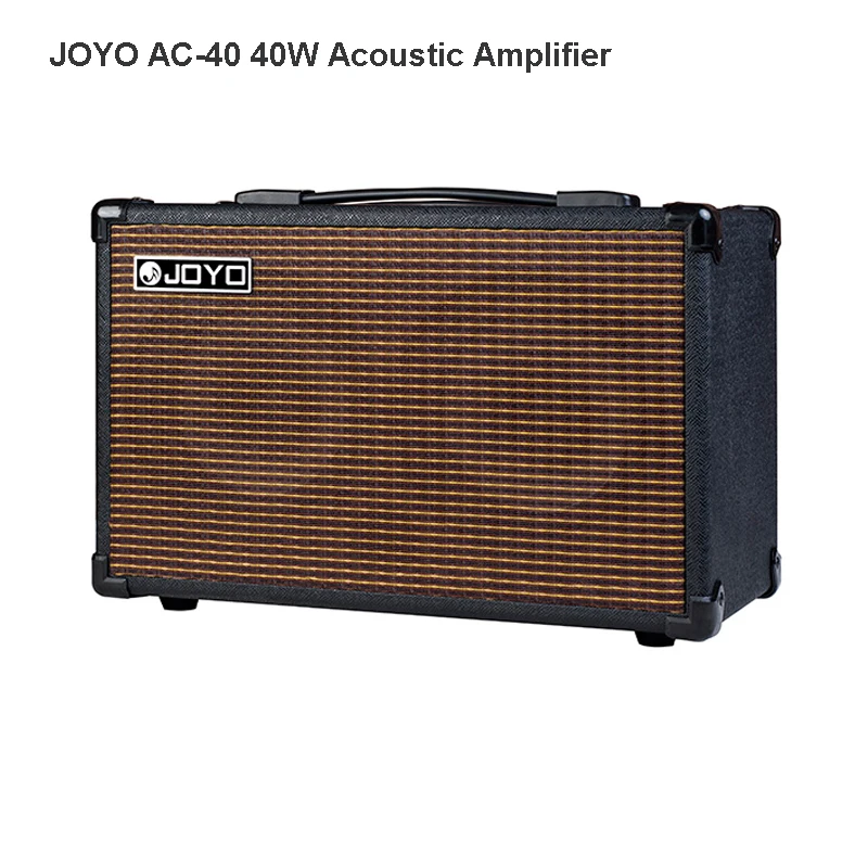 JOYO AC-40 40 Вт акустический усилитель для гитар 3 встроенные цифровые эффекты хора задержка реверберации богатый средний низкий Частотный усилитель