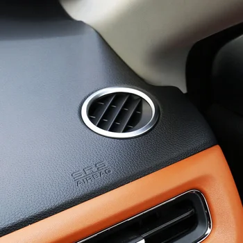 

ABS Matte For Honda HRV HR-V VEZEL 2015 2016 2017 Car front Small air outlet Decoration Cover Trim Car Styling Accessories