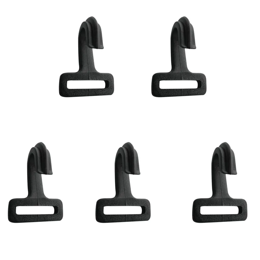 5 Pieces Plastic Outdoor Camping Caravan Inner Tent Pole Hook Lantern Lamp Hanging Hanger Awning Pole Clips Accessories