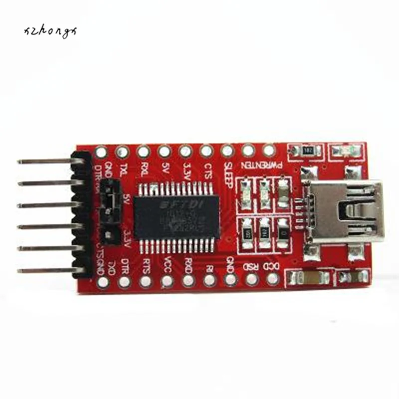 

Последовательный адаптер FT232RL FTDI USB для TTL, мини-порт 3,3 В, 5 В
