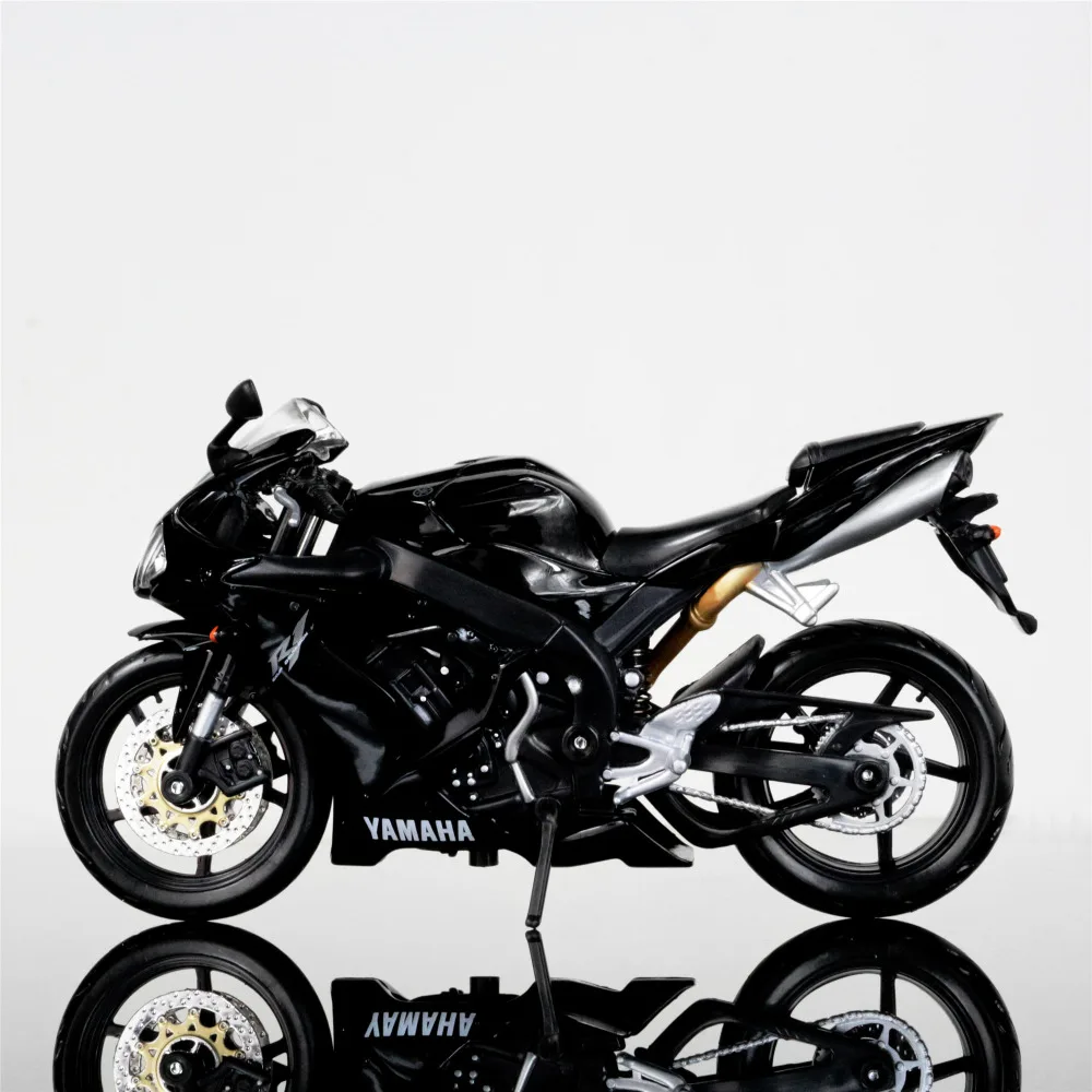 Maisto 1/12 YAMAHA YZF-R1 Литая модель мотоцикла черного цвета уличная модель мотоцикла коллекция детских подарков