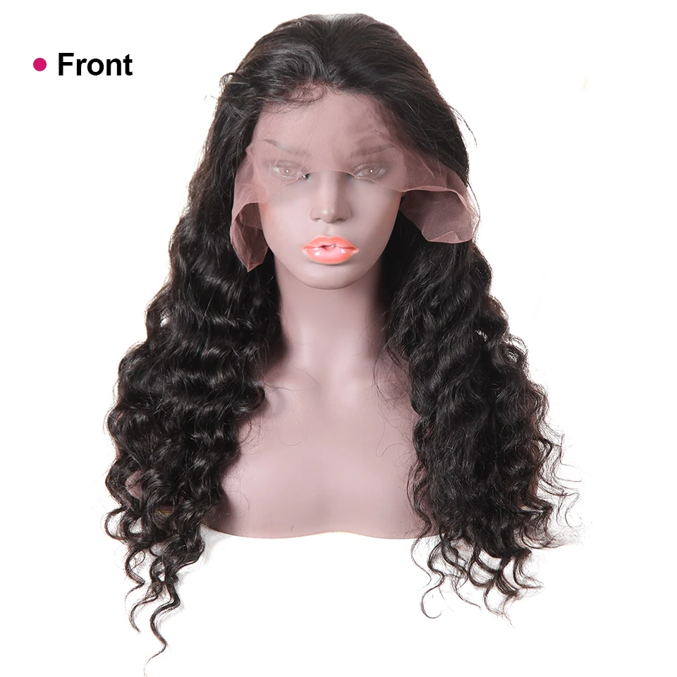 Ishow Свободный парик с крупными волнами 4X4 человеческие волосы на кружеве парики предварительно сорвал высокой плотности бразильские парики на кружеве для женщин remy волосы