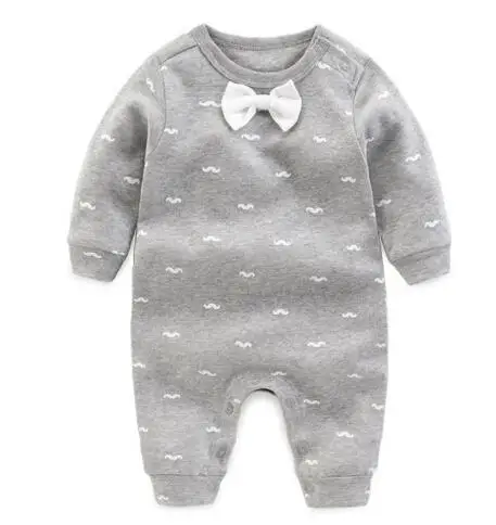 Весенне-осенняя брендовая одежда для маленьких девочек; хлопковый комбинезон; детская одежда с рисунком пингвина; комбинезон для маленьких девочек - Цвет: huihuzi