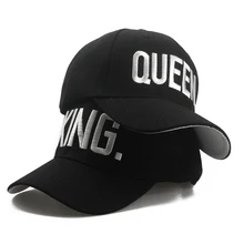 KING QUEEN Baseball Cap Snapback Men Women Visor Caps dad Bone White Black Couple Lover Hip Hop Sport Gorras Casquette Hats KING QUEEN Baseball Cap Snapback Men Women Visor Caps dad Bone White Black Couple Lover Hip Hop Sport Gorras Casquette Hats