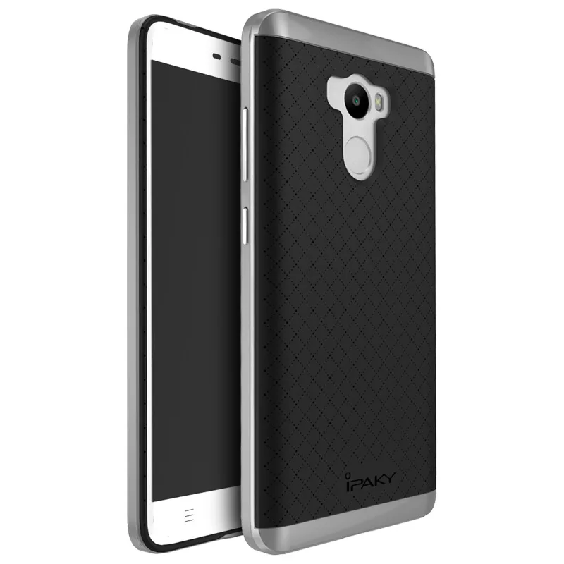 100% оригинал ipaky бренда Высочайшее качество чехол для xiaomi redmi 4 (5.0 "") для redmi 4 Премьер/Pro силиконовые защитная крышка рамка ПК