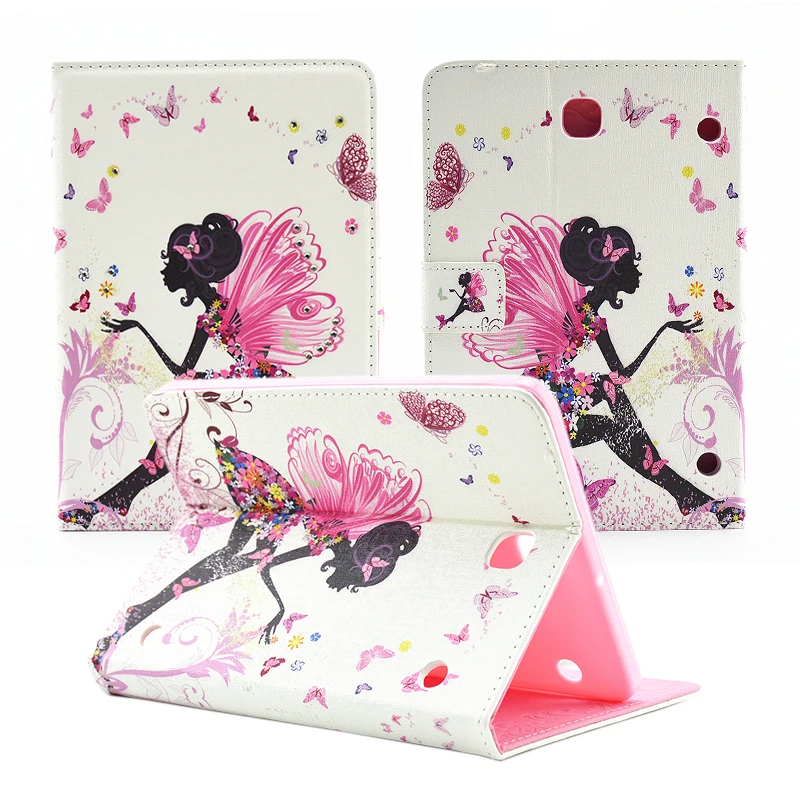 

For Galaxy Tab S2 8.0 SM- T710 Cover Girls Rhinestone Magnetic Closure Kickstand Case Cover for Samsung Galaxy Tab S2 8.0 T715
