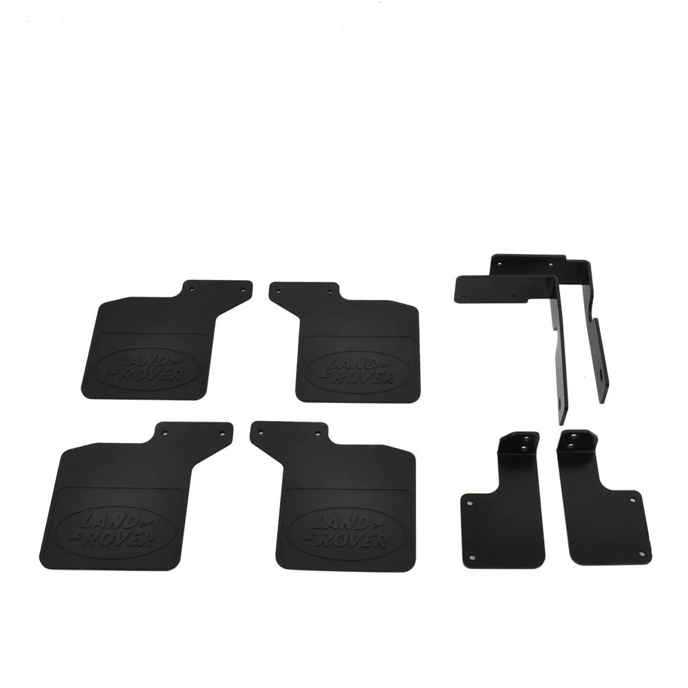 1 Set TRX4 Front & Rear Mud Flaps Rubber Fender Mudguard for 1/10 RC Crawler Traxxas TRX 4 82046-4 Ford Bronco Ranger XLT