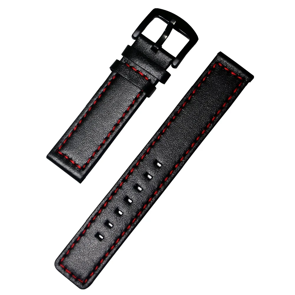 Ремешок для часов из натуральной кожи 20 мм | Наручные часы