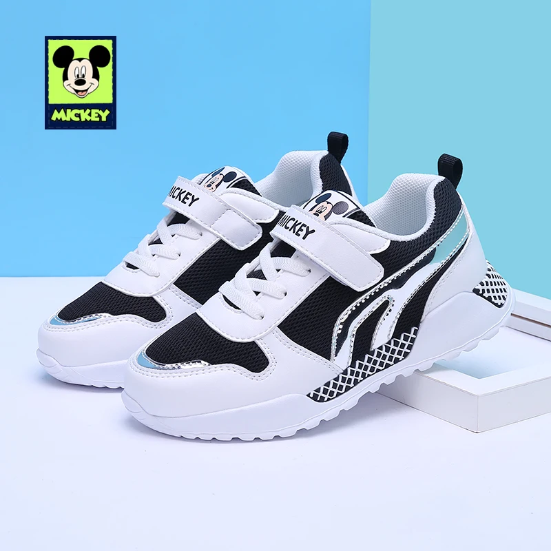 

Disney Kids Boy Girl Shoes Spring Toddler Sneakers Sports Footwear Black Breathable Cute Kids 2019 New Kids Sneakers