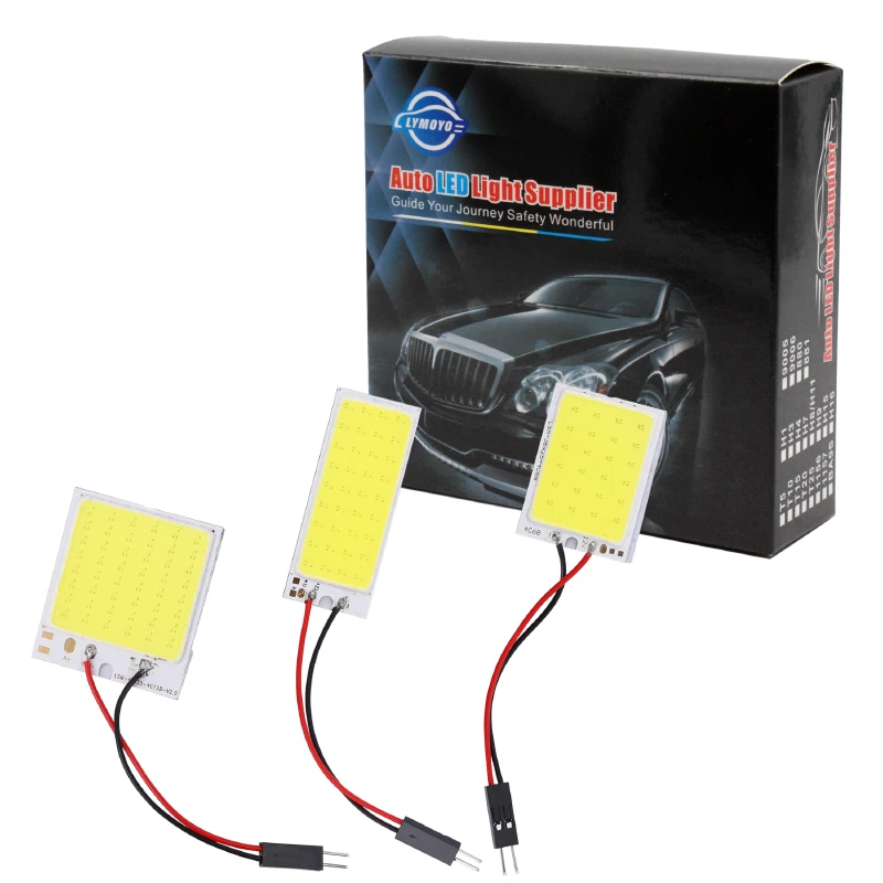 

Big Promotion T10 COB 12 24 36 48SMD Festoon Dome BA9S 3Adapter LED Light Panel Car Interior Reading Map Parking Bulb Lamp DC12V